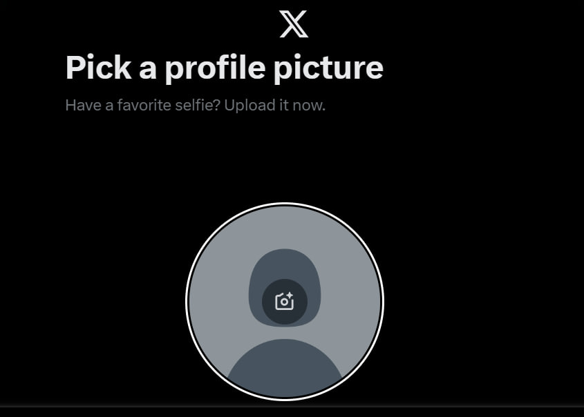 Set up profile picture