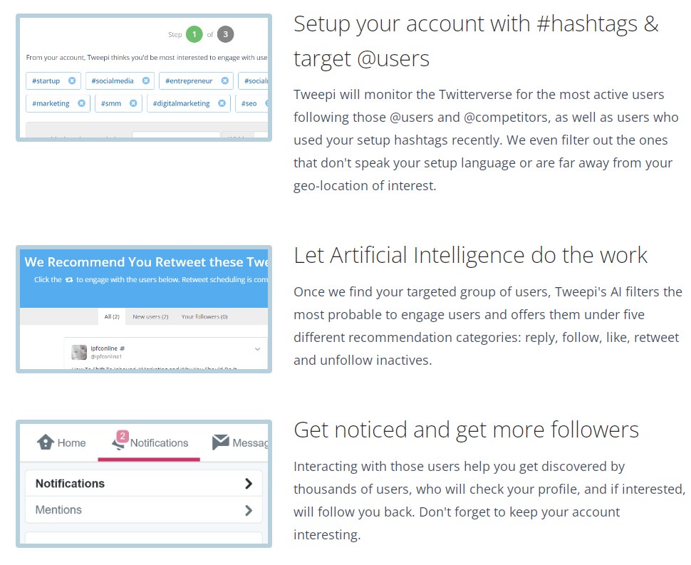 Tweepi Unfollow Tool Settings