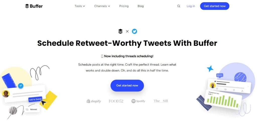 Buffer Twitter Scheduling Tools