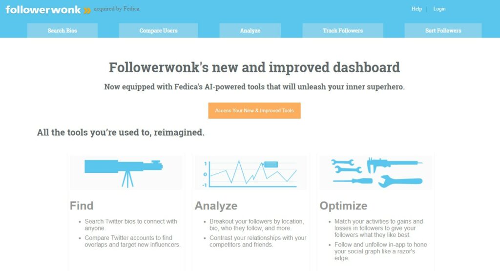 Followerwonk Tool