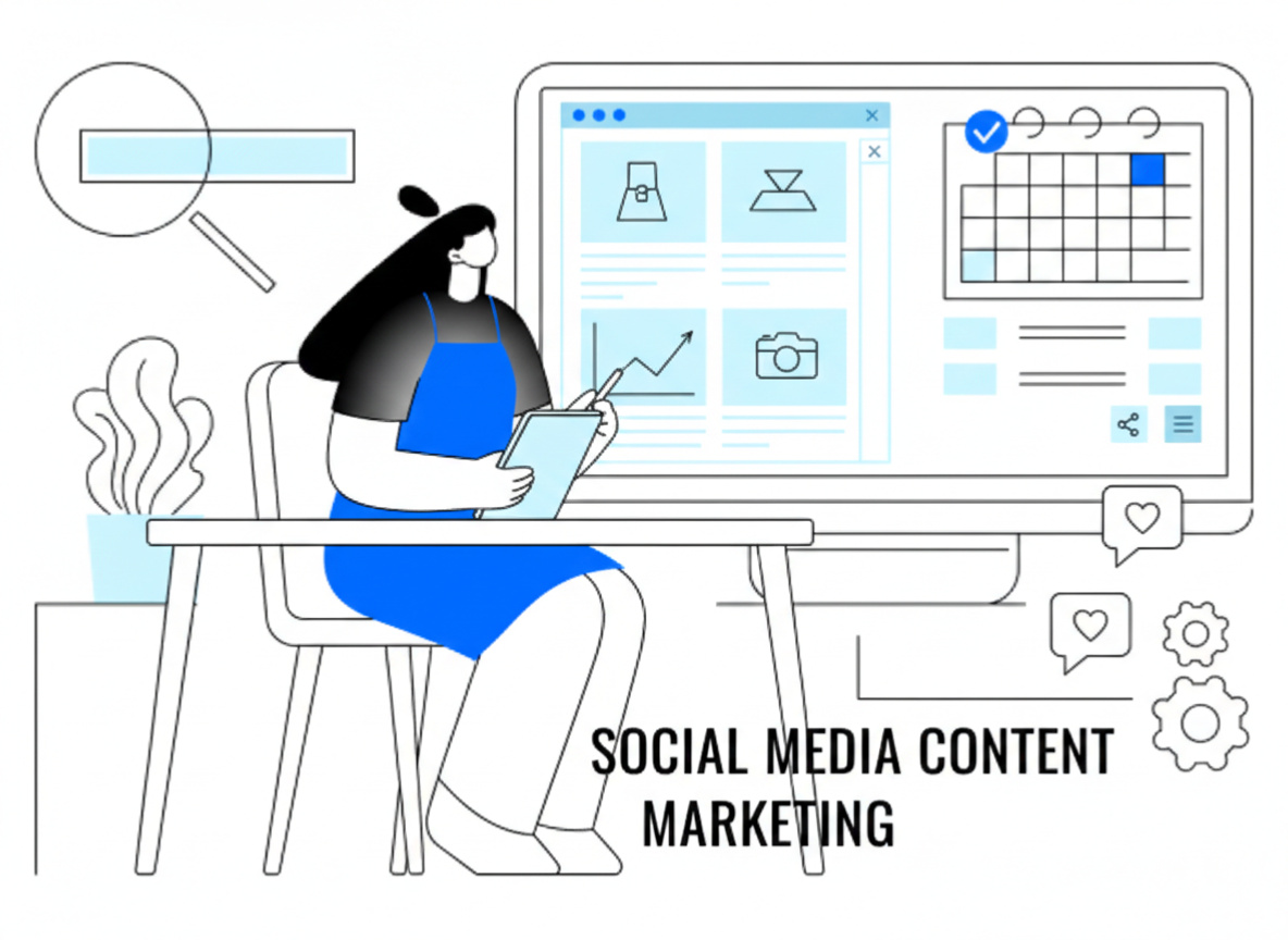 social media content marketing